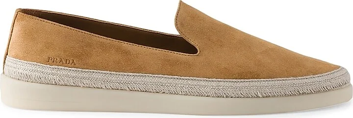 Men's Suede Loafers - Blue - Size 6.5 - Image 8