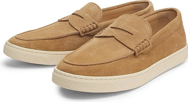 Men's Suede Loafers - Brown - Size 7 - Image 2