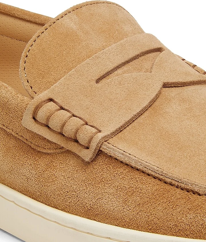 Men's Suede Loafers - Brown - Size 7 - Image 5