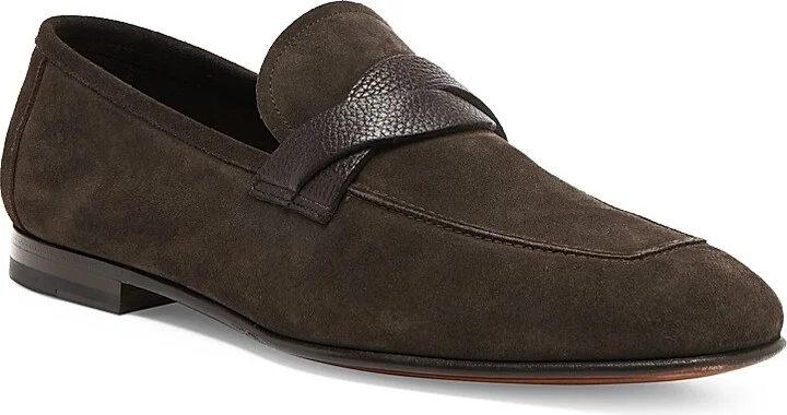 Men's Suede Loafers - Dark Ebony - Size 8 - Image 2