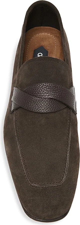 Men's Suede Loafers - Dark Ebony - Size 8 - Image 5