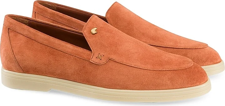 Men's Suede Loafers - Peanut Brown - Size 8 - Image 2