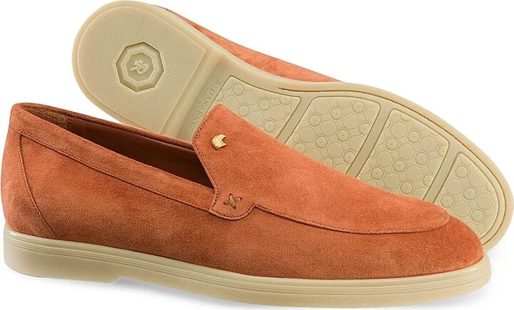 Men's Suede Loafers - Peanut Brown - Size 8 - Image 3