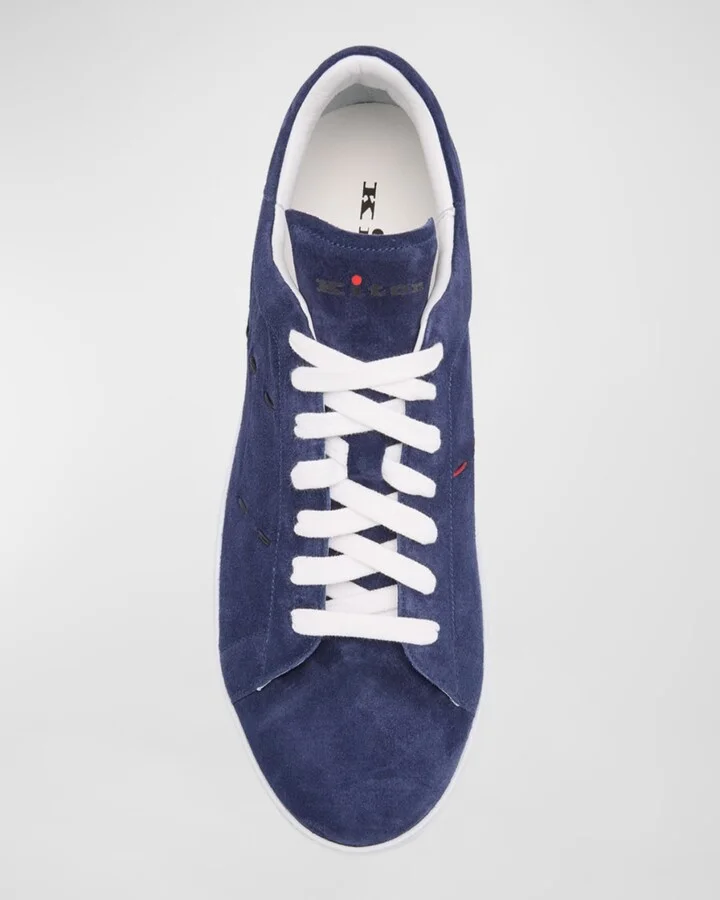 Men's Suede Low-Top Sneakers - Image 5