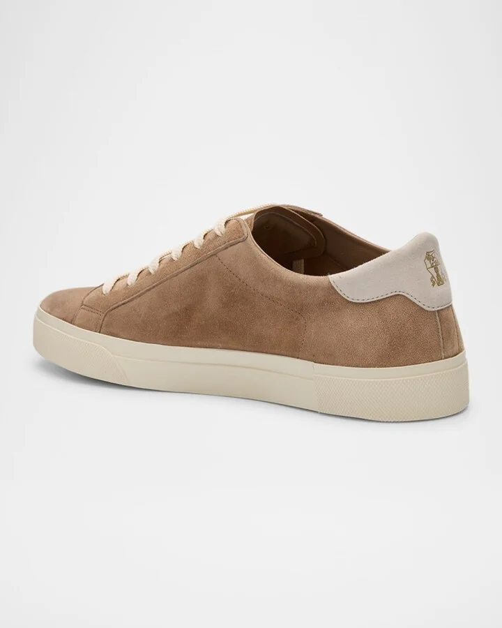 Men's Suede Low-Top Sneakers - Image 2