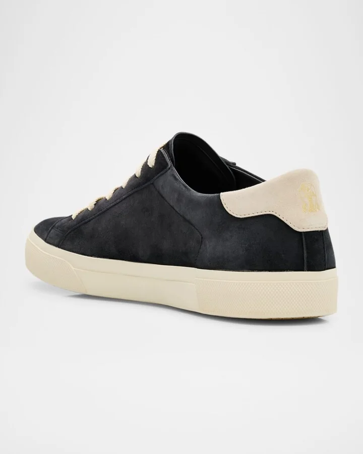 Men's Suede Low-Top Sneakers - Image 8