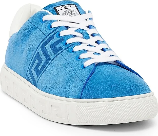 Men's Suede Low-Top Sneakers - Sand - Size 7 - Image 7