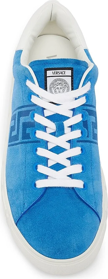 Men's Suede Low-Top Sneakers - Sand - Size 7 - Image 9