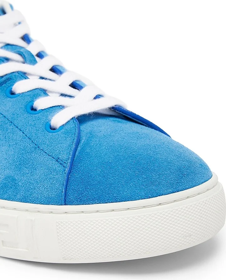Men's Suede Low-Top Sneakers - Sand - Size 7 - Image 10