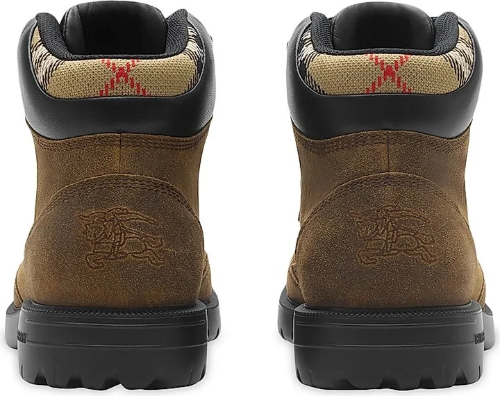 Men's Suede Moor Hiking Boots - Jute - Size 7 - Image 3