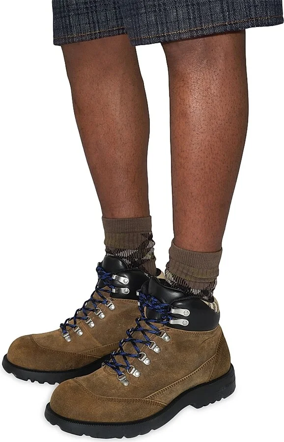 Men's Suede Moor Hiking Boots - Jute - Size 7 - Image 6