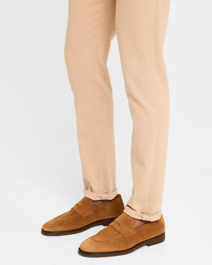 Men's Suede Penny Loafers - Image 9