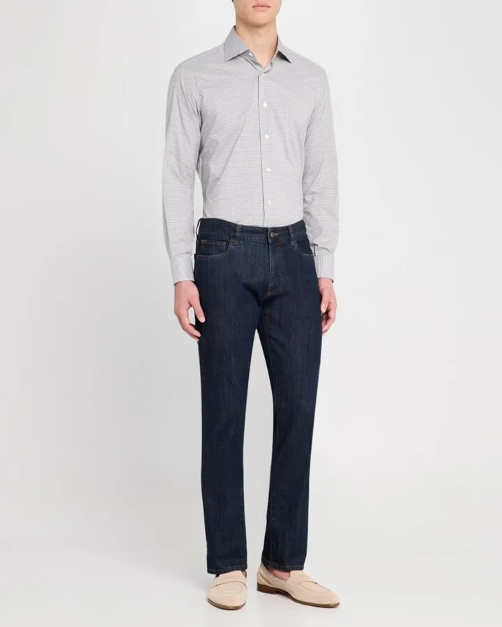 Men's Suede Penny Loafers - Image 6