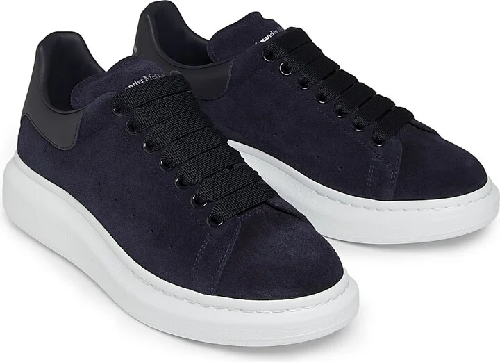 Men's Suede Platform Low-Top Sneakers - Dark Caramel - Size 6 - Image 6