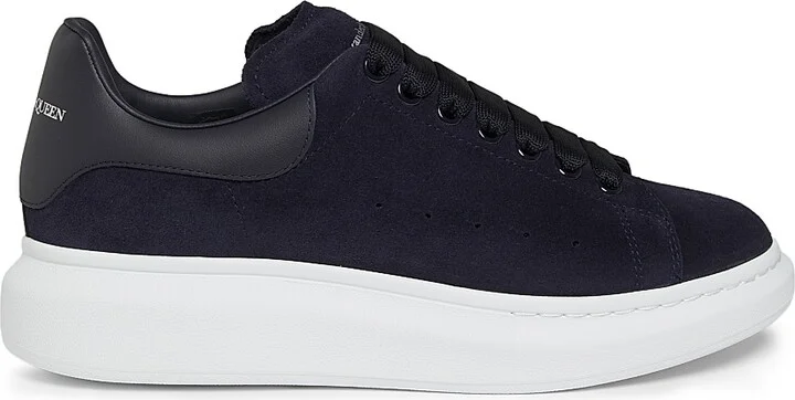 Men's Suede Platform Low-Top Sneakers - Dark Caramel - Size 6 - Image 11