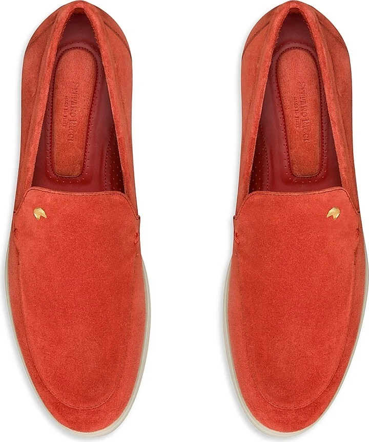 Men's Suede Slip-On Loafers - Light Blue - Size 5 - Image 11