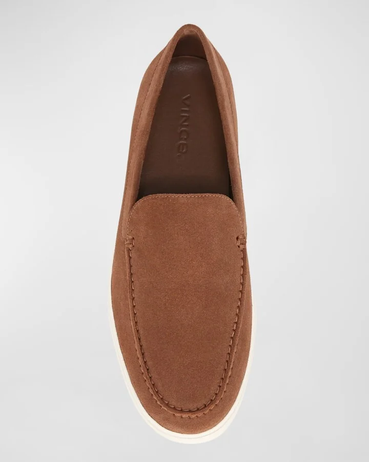 Men's Suede Slip-On Sneaker Loafers - Image 2