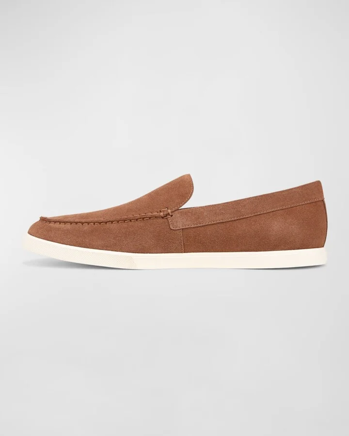 Men's Suede Slip-On Sneaker Loafers - Image 5
