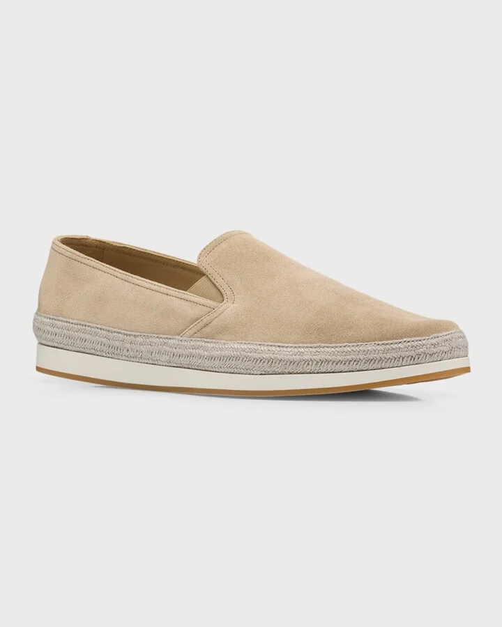Men's Suede Slip-On Sneakers - Image 7