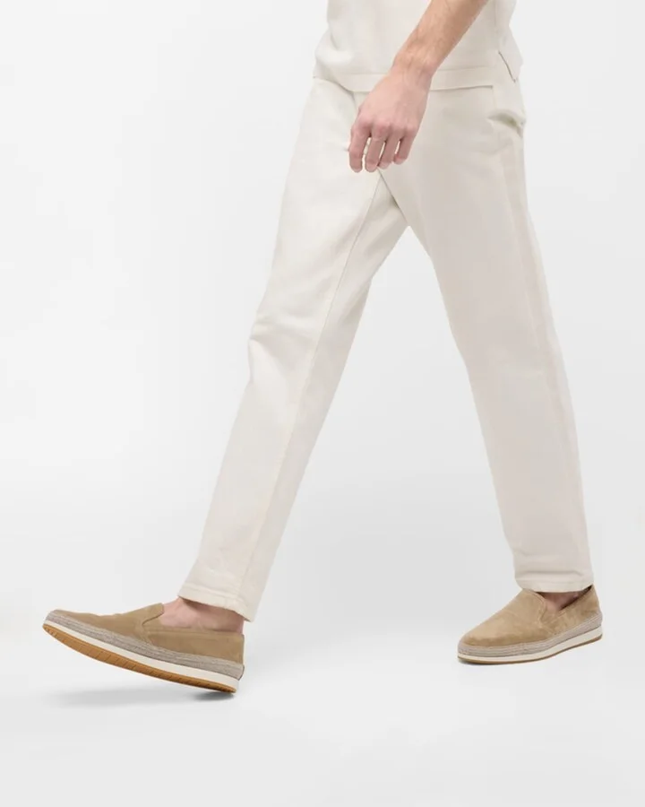Men's Suede Slip-On Sneakers - Image 9