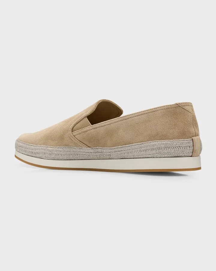 Men's Suede Slip-On Sneakers - Image 11
