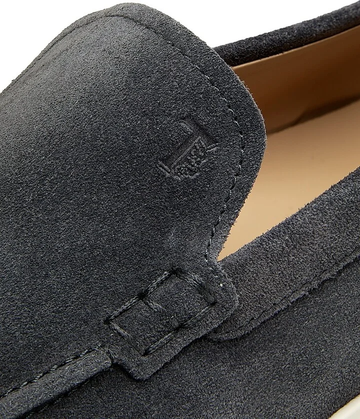 Men's Suede Slipper Loafers - Ombra - Size 6 - Image 6