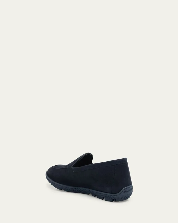 Men's Suede Sneaker Loafers - Image 5
