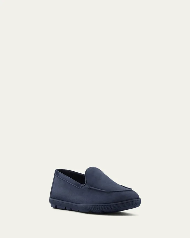 Men's Suede Sneaker Loafers - Image 9