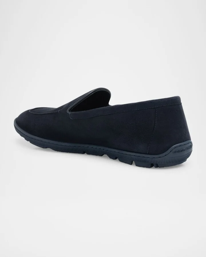 Men's Suede Sneaker Loafers - Image 8