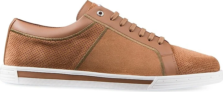 Men's Suede Sneakers - Marrone Petra - Size 5