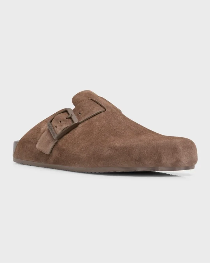 Men's Suede Sunday Mule Slippers - Image 3