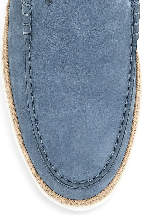 Men's Suede TV Espadrilles - Light Blue - Size 8 - Image 4