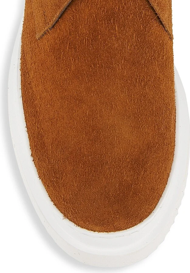 Men's Summer Vibes Suede Ankle Boots - Camel - Size 7 - Image 4