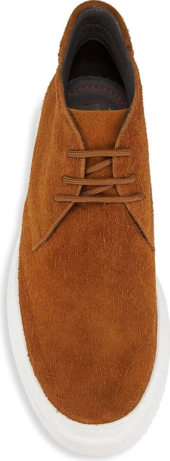 Men's Summer Vibes Suede Ankle Boots - Camel - Size 7 - Image 5