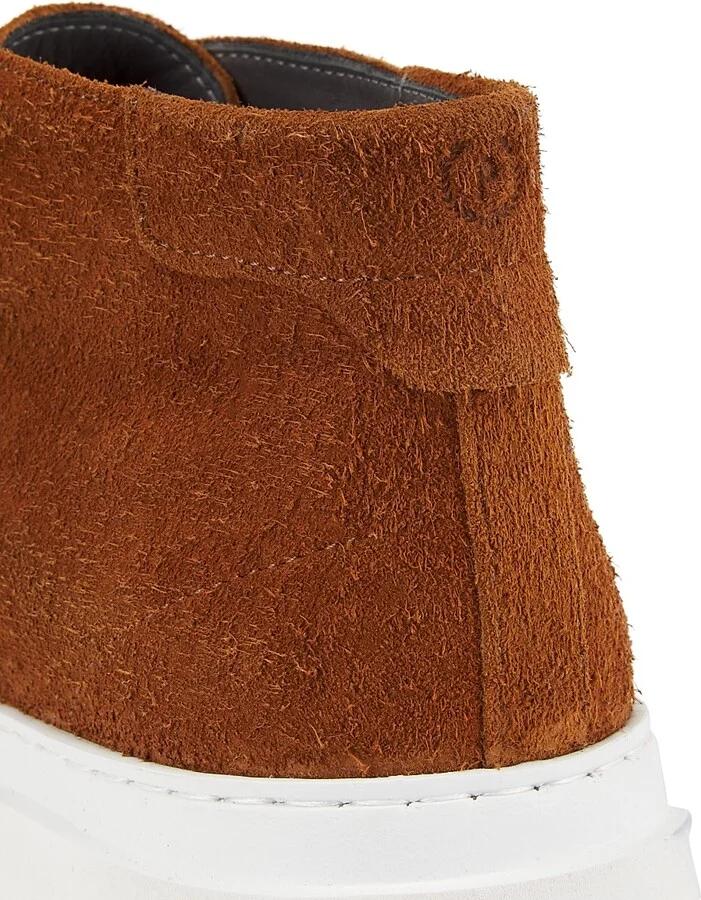 Men's Summer Vibes Suede Ankle Boots - Camel - Size 7 - Image 6