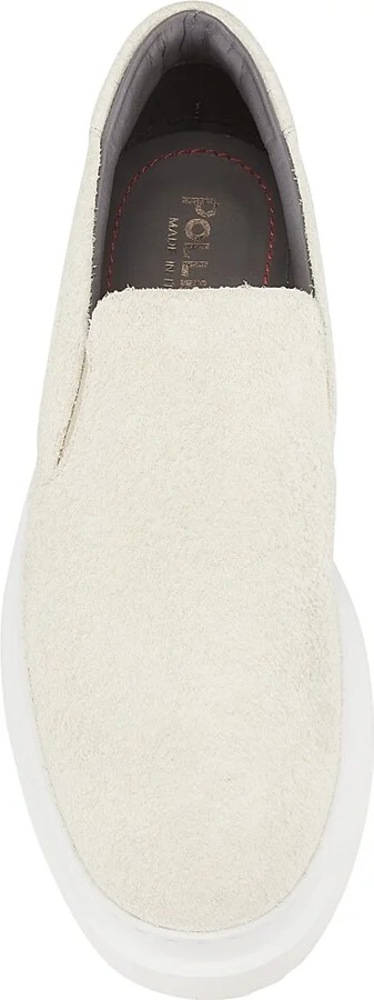 Men's Summer Vibes Suede Platform Loafers - Off White - Size 7 - Image 5