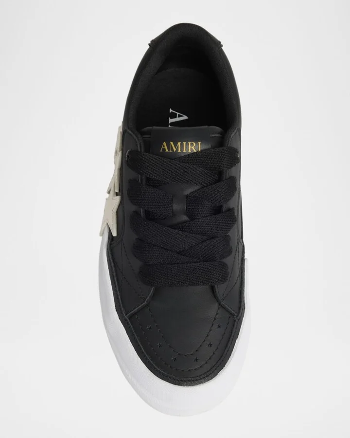 Men's Sunset Skate Leather Low-Top Sneakers - Image 5