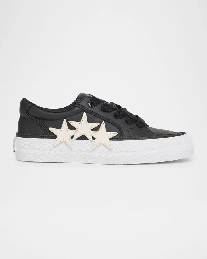 Men's Sunset Skate Leather Low-Top Sneakers