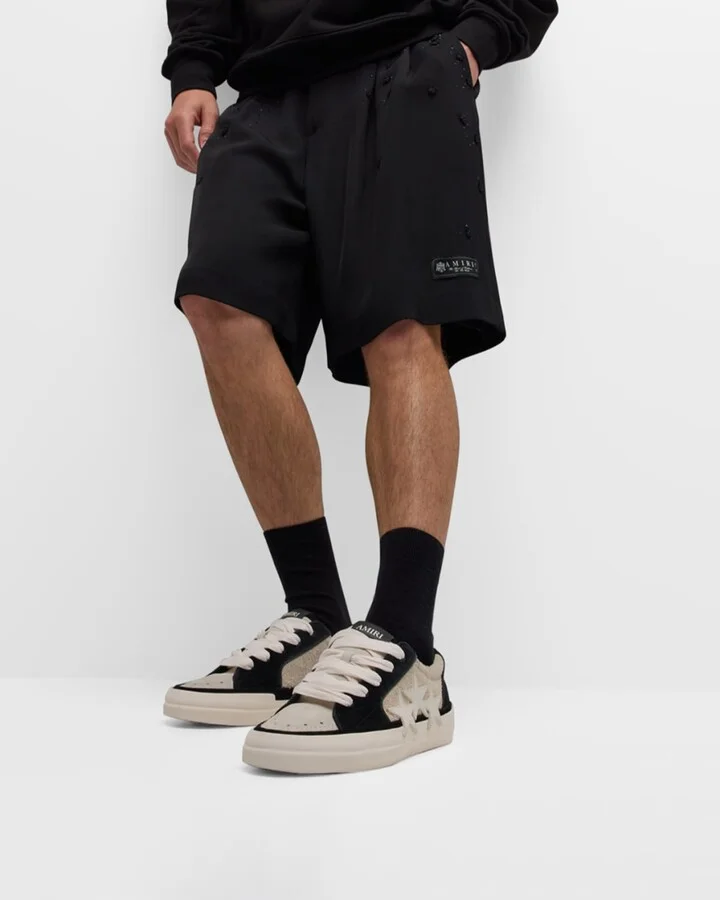 Men's Sunset Skate Low-Top Suede Sneakers - Image 2