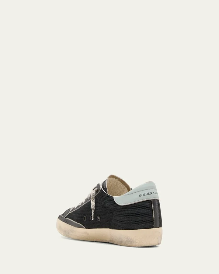 Men's Super-Star Leather Low-Top Sneakers - Image 3