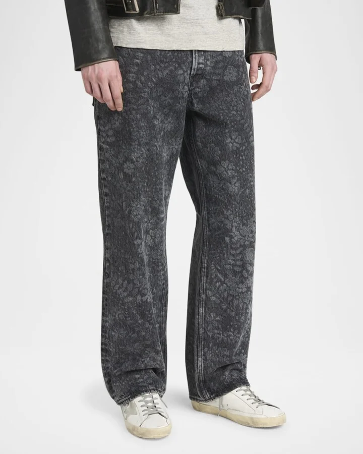 Men's Super-Star Leather Low-Top Sneakers - Image 4