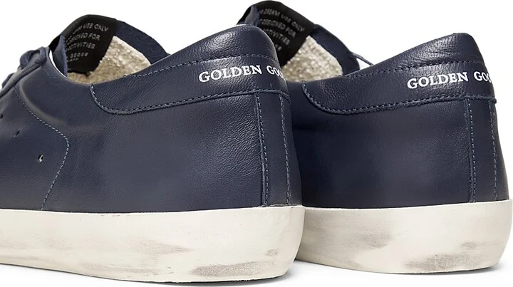 Men's Super Star Leather Low-Top Sneakers - Eclipse Latte - Size 6 - Image 3