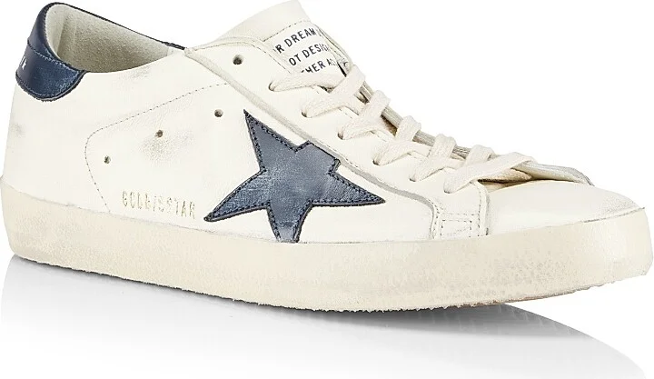 Men's Super-Star Nappa Sneakers - Beige - Size 9 - Image 2