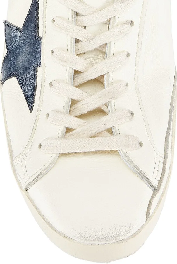 Men's Super-Star Nappa Sneakers - Beige - Size 9 - Image 4