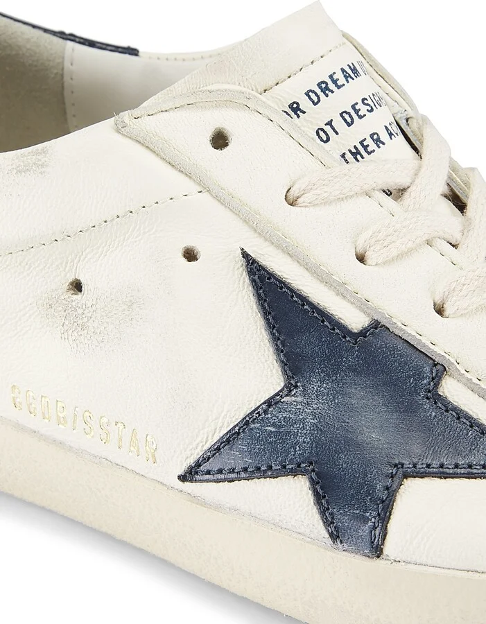 Men's Super-Star Nappa Sneakers - Beige - Size 9 - Image 7