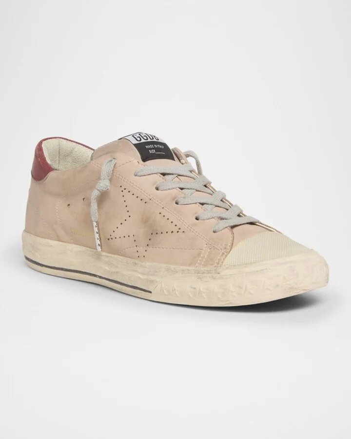 Men's Super-Star Nubuck Fashion Sneakers - Image 4