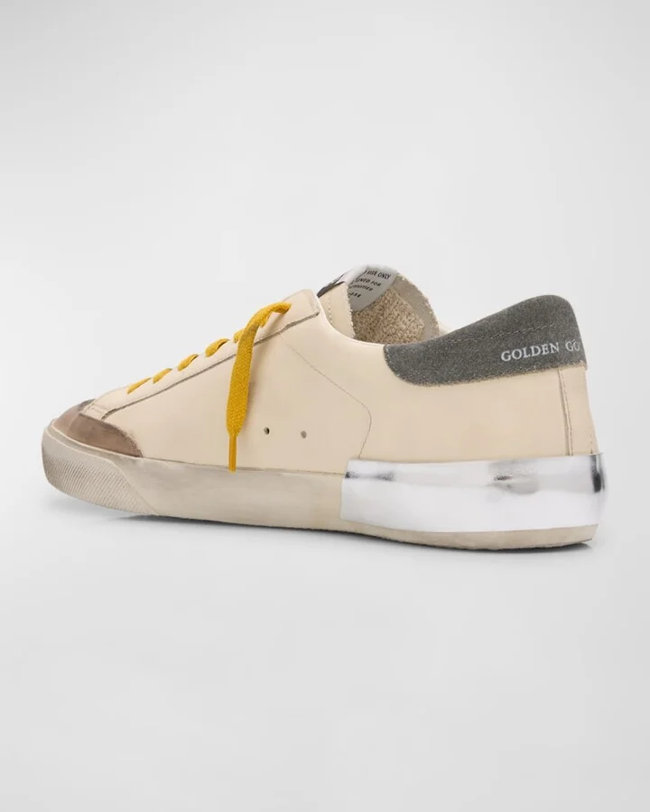 Men's Super-Star Penstar Leather Low-Top Sneakers - Image 4