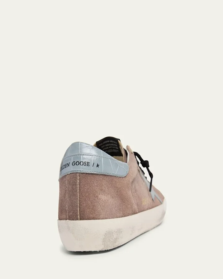 Men's Super Star Suede Low-Top Sneakers - Image 5