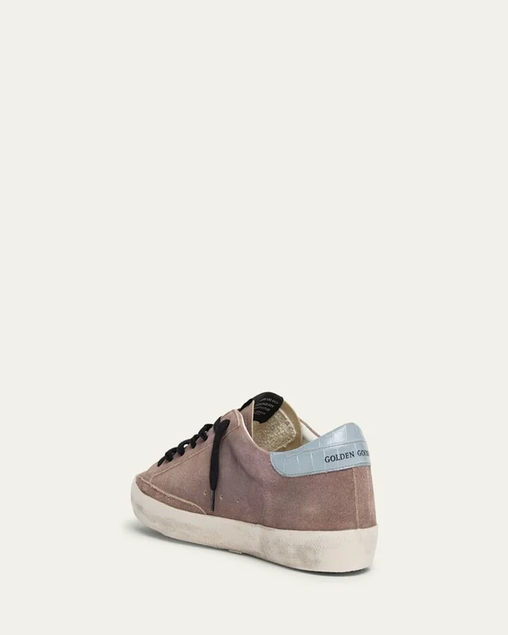 Men's Super Star Suede Low-Top Sneakers - Image 7
