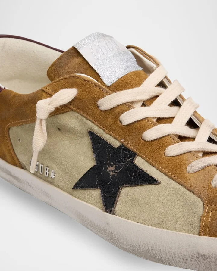 Men's Super-Star Suede Low-Top Sneakers - Image 3